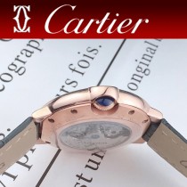 CARTIER-317 卡地亞 CARTIER藍氣球系列女玫瑰金表 陀飛輪機械女表