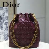 DIOR迪奧 編號1693-02 原版小羊皮Miss DIOR手袋 水桶包
