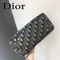 DIOR  型號M8613A-03迪奧 Obique標誌性帆布保齡球包