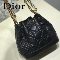 DIOR迪奧 編號1692-03 原版小羊皮Miss DIOR手袋 水桶包