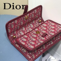 DIOR  迪奧型號M5871-03小號 原版皮Oblique郵差包