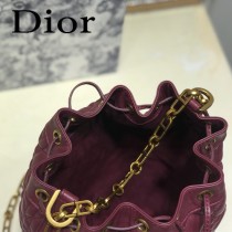 DIOR迪奧 編號1693-02 原版小羊皮Miss DIOR手袋 水桶包