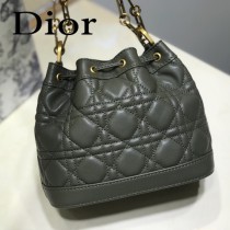 DIOR迪奧 編號1692-01 原版小羊皮Miss DIOR手袋 水桶包