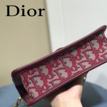 DIOR  迪奧型號M5871-03小號 原版皮Oblique郵差包