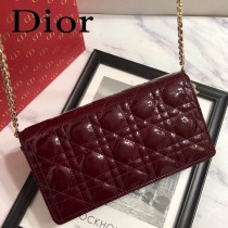 DIOR迪奧 原版皮 斜背包手包-03