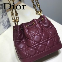 DIOR迪奧 編號1692-02 原版小羊皮Miss DIOR手袋 水桶包