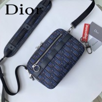 DIOR迪奧 原版皮郵差包-01