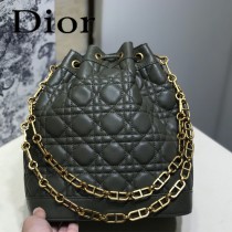 DIOR迪奧 編號1693-01 原版小羊皮Miss DIOR手袋 水桶包