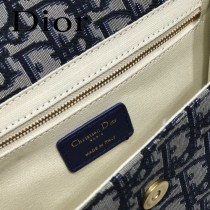 DIOR  迪奧型號M5870A-02原版皮Oblique郵差包