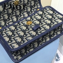 DIOR  迪奧型號M5871-02小號 原版皮Oblique郵差包