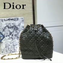 DIOR迪奧 編號1693-01 原版小羊皮Miss DIOR手袋 水桶包