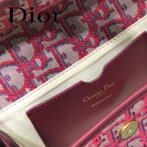 DIOR  迪奧型號M5871-03小號 原版皮Oblique郵差包