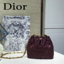 DIOR迪奧 編號1692-02 原版小羊皮Miss DIOR手袋 水桶包