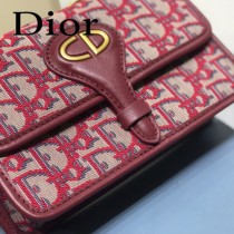 DIOR  迪奧型號M5871-03小號 原版皮Oblique郵差包