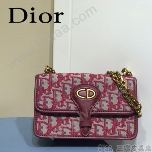 DIOR  迪奧型號M5871-03小號 原版皮Oblique郵差包