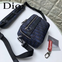 DIOR迪奧 原版皮郵差包-01