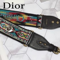 DIOR迪奧原版皮 復古肩帶-08