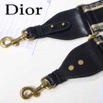DIOR迪奧原版皮 復古肩帶-07