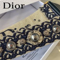 DIOR迪奧原版皮 復古肩帶-04