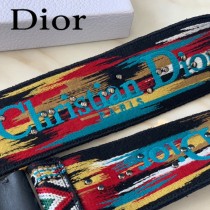 DIOR迪奧原版皮 復古肩帶-03