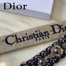 DIOR迪奧原版皮 復古肩帶-04