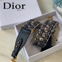 DIOR迪奧原版皮 復古肩帶-04