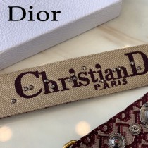 DIOR迪奧原版皮 復古肩帶-05