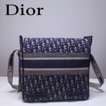 DIOR迪奧原版皮 爆款  D Camp新款郵差包