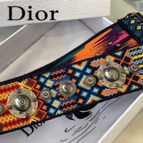 DIOR迪奧原版皮 復古肩帶-03