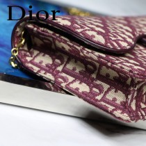 DIOR迪奧原版皮M9013-01 SADDLE OBLIQUE手拿包