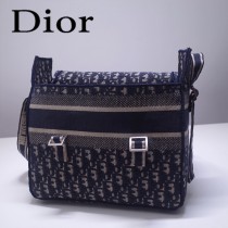 DIOR迪奧原版皮 爆款  D Camp新款郵差包