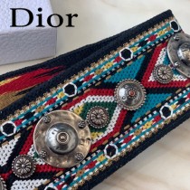 DIOR迪奧原版皮 復古肩帶-03