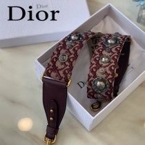 DIOR迪奧原版皮 復古肩帶-05