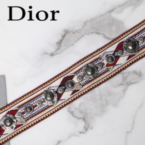 DIOR迪奧原版皮 復古肩帶-06