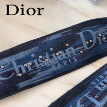 DIOR迪奧原版皮 復古肩帶-02