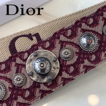 DIOR迪奧原版皮 復古肩帶-05