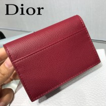 DIOR迪奧原版皮小卡包  全皮卡包 零錢包-01