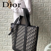 DIOR迪奧原版皮新款購物袋