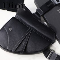 DIOR迪奧原版皮Pre-Fall 早春系列全皮saddle馬鞍包-01