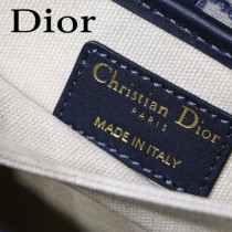 DIOR迪奧原版皮新款  Dioradict 老花布系列 郵差包