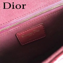 DIOR迪奧原版皮新款DIORADDICT藤格紋小羊皮翻蓋式手提包-03