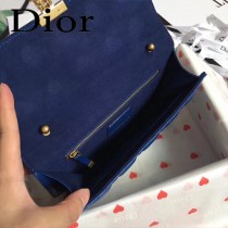 DIOR迪奧原版皮新款DIORADDICT藤格紋小羊皮翻蓋式手提包-06