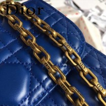 DIOR迪奧原版皮新款DIORADDICT藤格紋小羊皮翻蓋式手提包-06