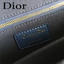 DIOR迪奧原版皮新款DIORADDICT藤格紋小羊皮翻蓋式手提包-09