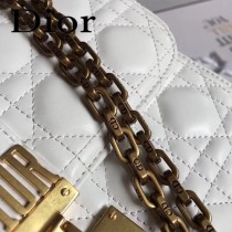 DIOR迪奧原版皮新款DIORADDICT藤格紋小羊皮翻蓋式手提包-05