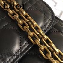 DIOR迪奧原版皮新款DIORADDICT藤格紋小羊皮翻蓋式手提包-02