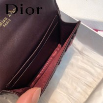 DIOR迪奧原版皮小卡包  Oblique Saddle卡包 零錢包-02