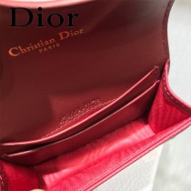 DIOR迪奧原版皮小卡包  全皮卡包 零錢包-01