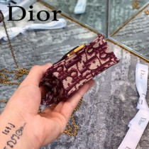 DIOR迪奧原版皮新款Oblique系列手機包-02