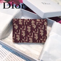 DIOR迪奧原版皮小卡包  Oblique Saddle卡包 零錢包-02